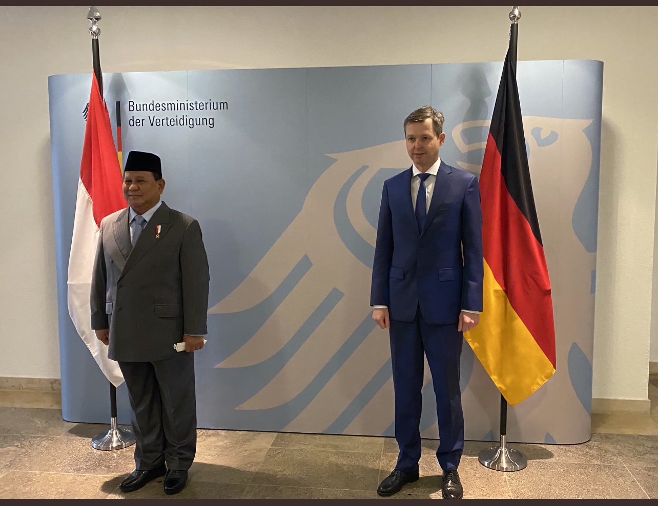 RI – Jerman Perkuat Hubungan Pertahanan dan Misi Perdamaian